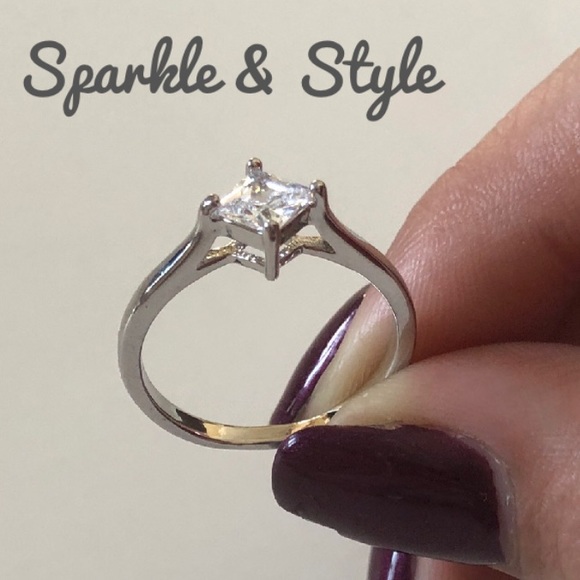 ✨ New Silver Diamond Ring ✨ - Picture 2 of 3